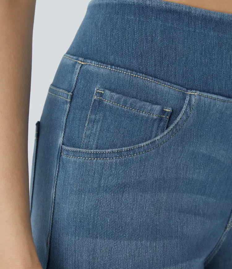 Sanne | Komfortable højtaljede jeans