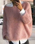 Noor | Rundhalset Sweater med Krave
