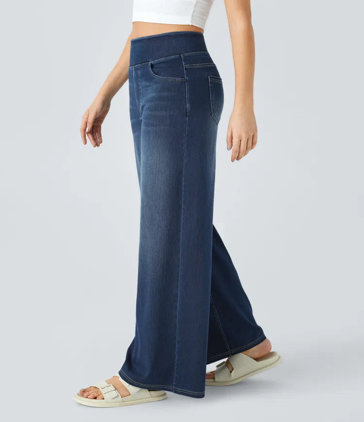Sanne | Komfortable højtaljede jeans