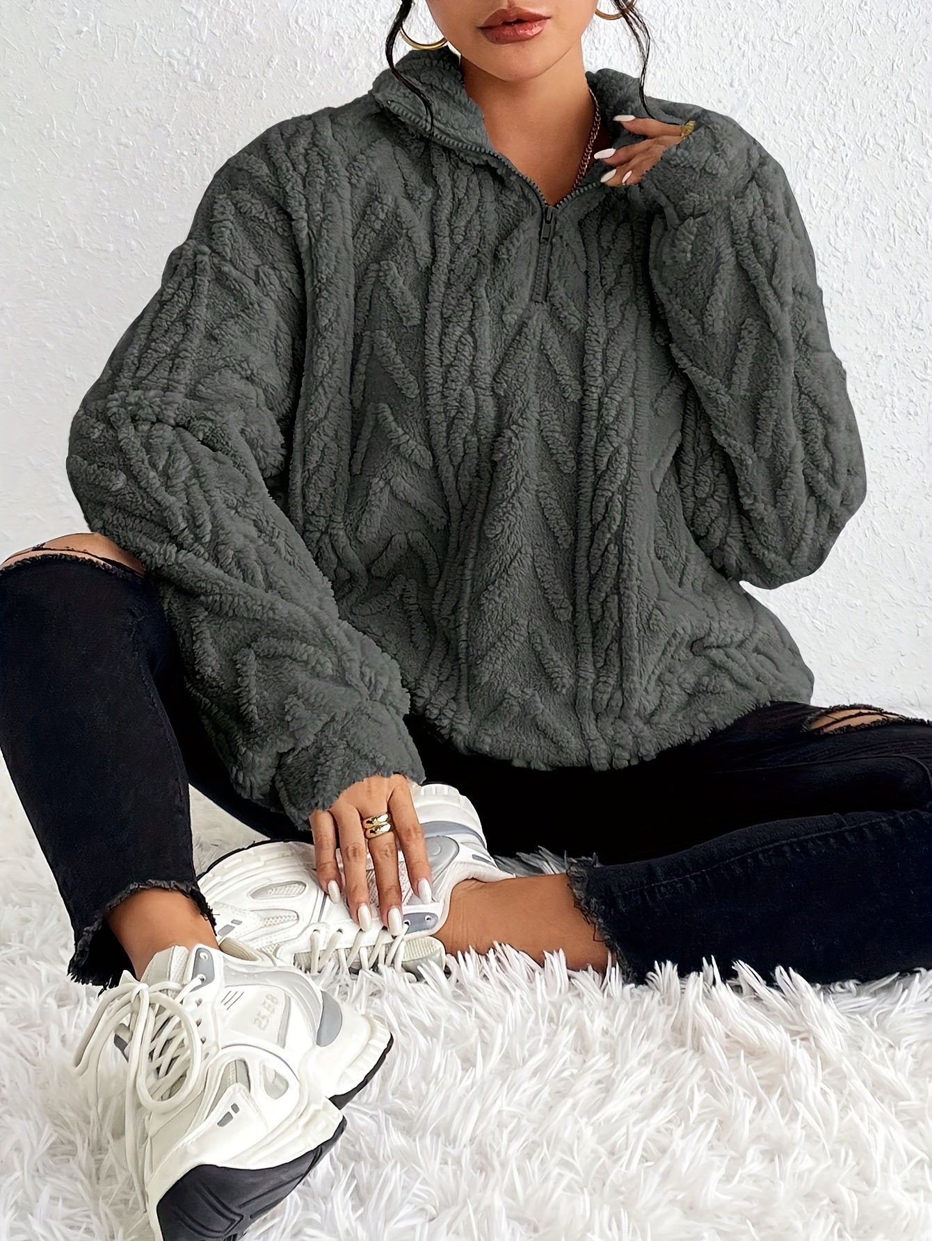 Laluna® | Elegant fleecetrøje