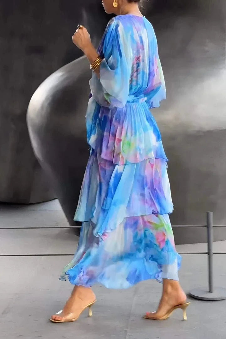 Sophie | Elegant Chiffon Kjole