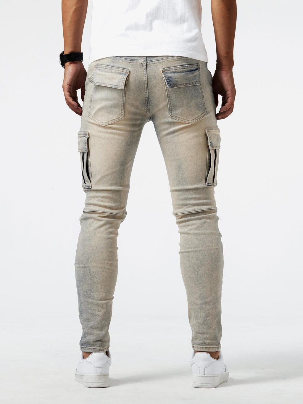 Laluna® | Slim Fit Cargo-jeans