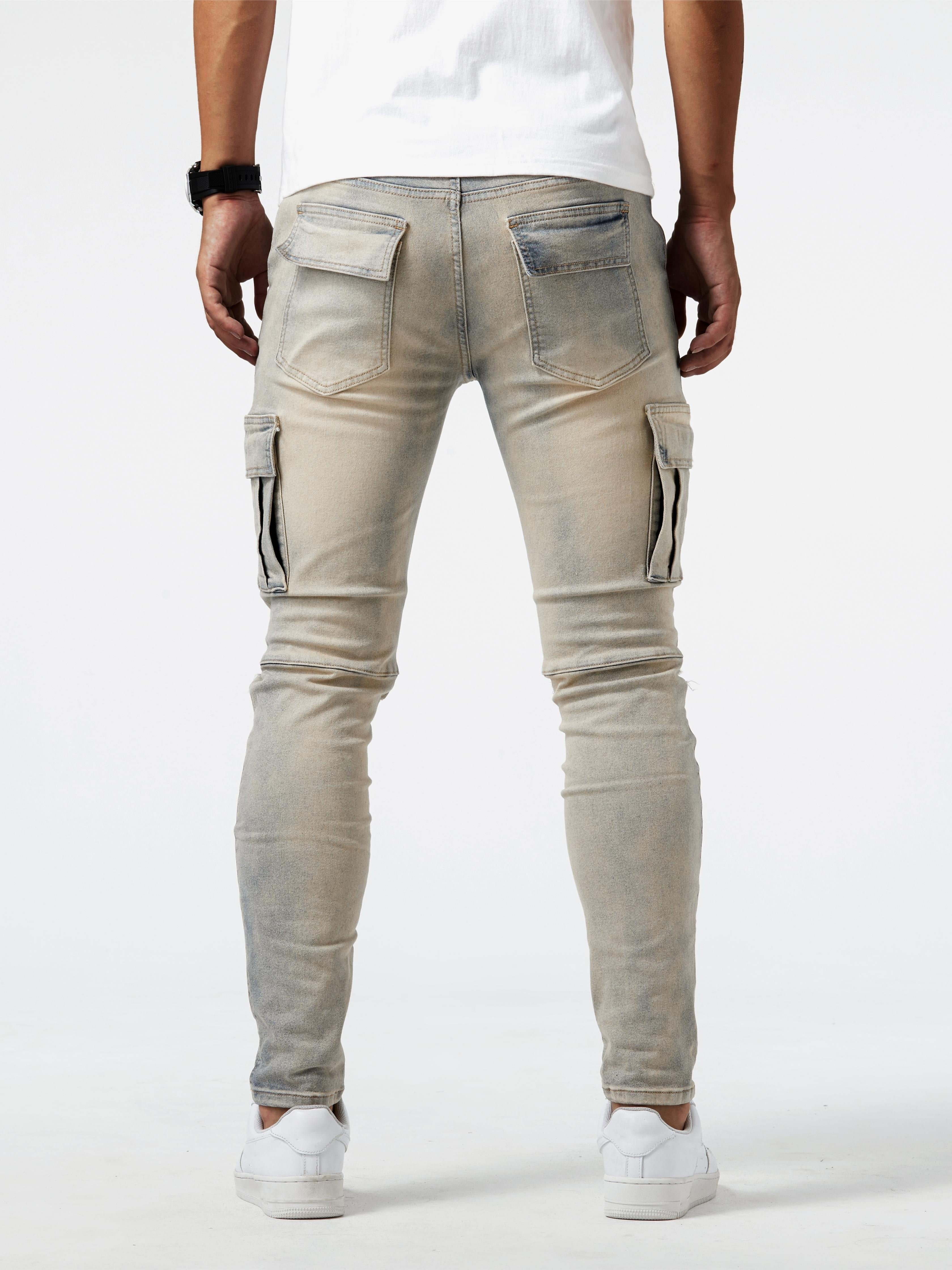 Laluna® | Slim Fit Cargo-jeans