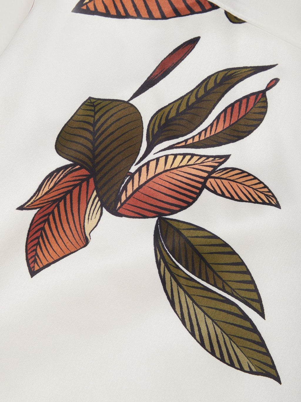 Elin™ | Elegant slå-om-kjole med blomsterprint
