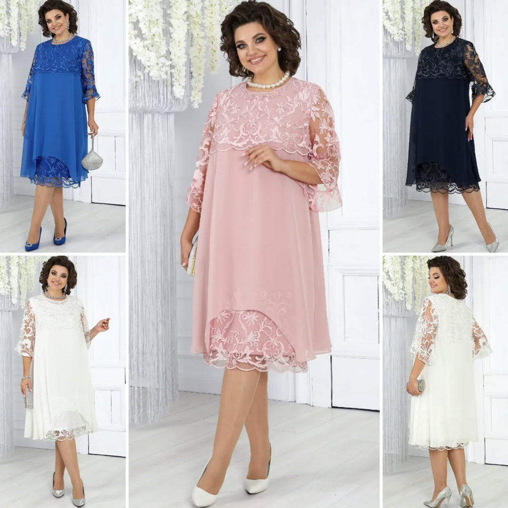 Lirona™ – Casual chic midikjole