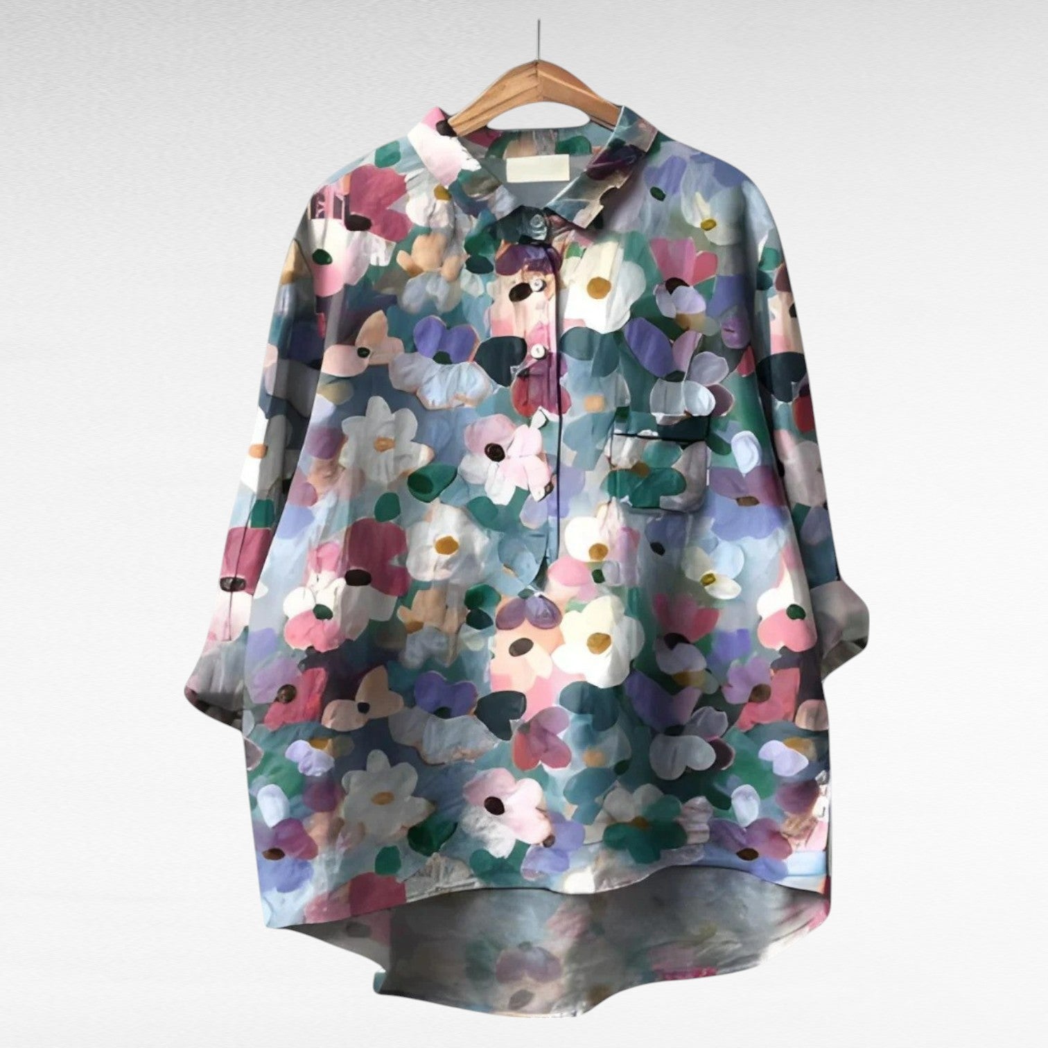 Laluna® | Klassisk Blomsterbluse