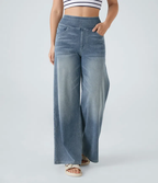 Sanne | Komfortable højtaljede jeans