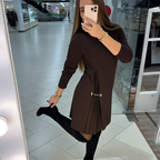 Isabelle™ – Elegant kjole med plisseret detalje