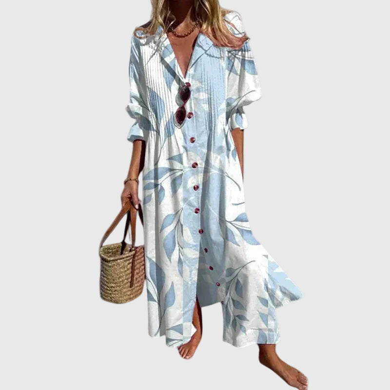 Marloes | Elegant lang bohemekjole