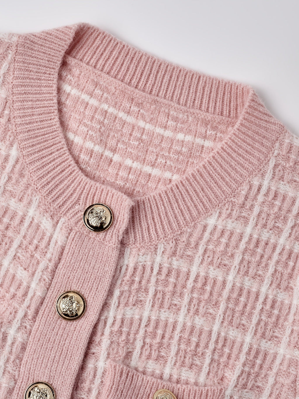 Laluna® | Ternede Cardigan Med Knaplukning