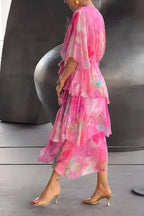Sophie | Elegant Chiffon Kjole