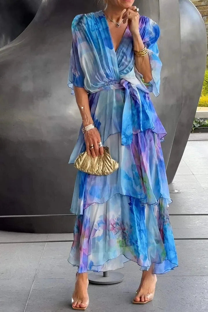 Sophie | Elegant Chiffon Kjole
