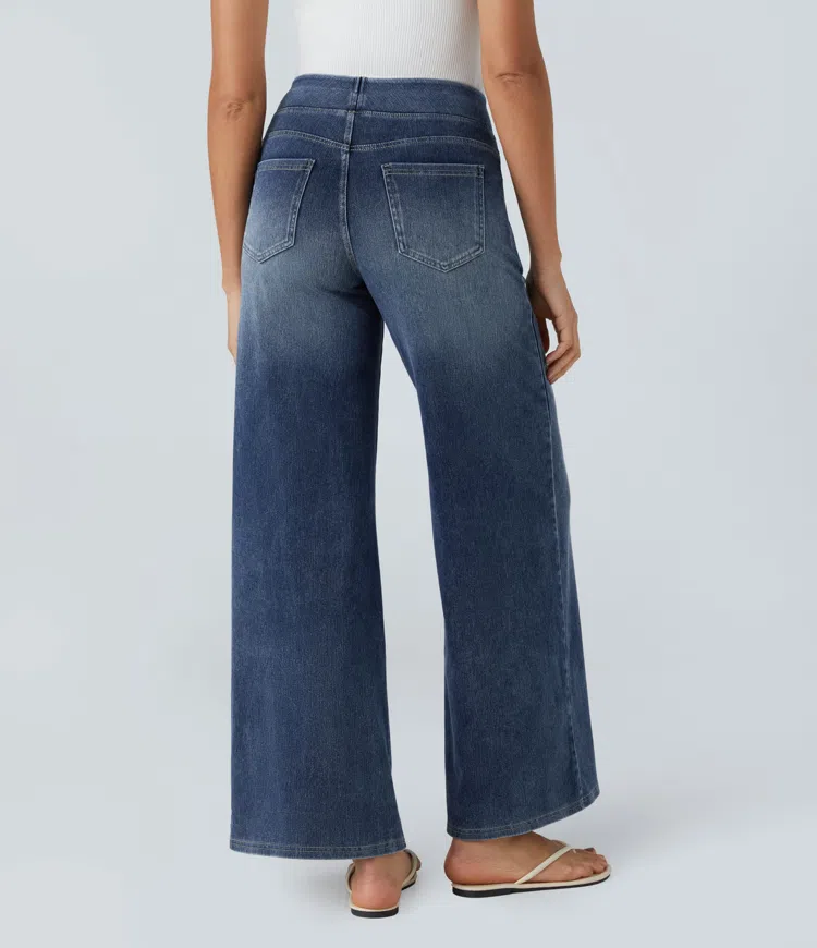 Sanne | Komfortable højtaljede jeans