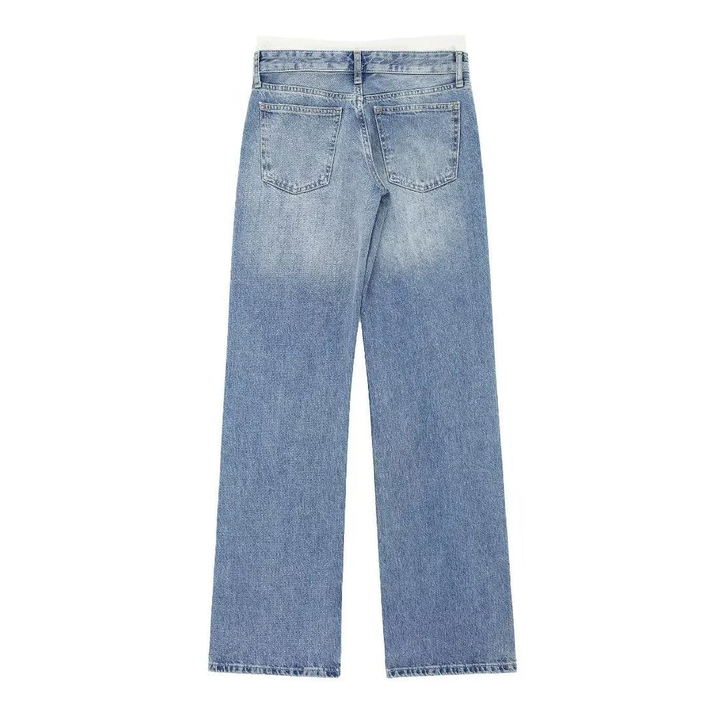 Anna | HVIDE LIGE BOKSER JEANS