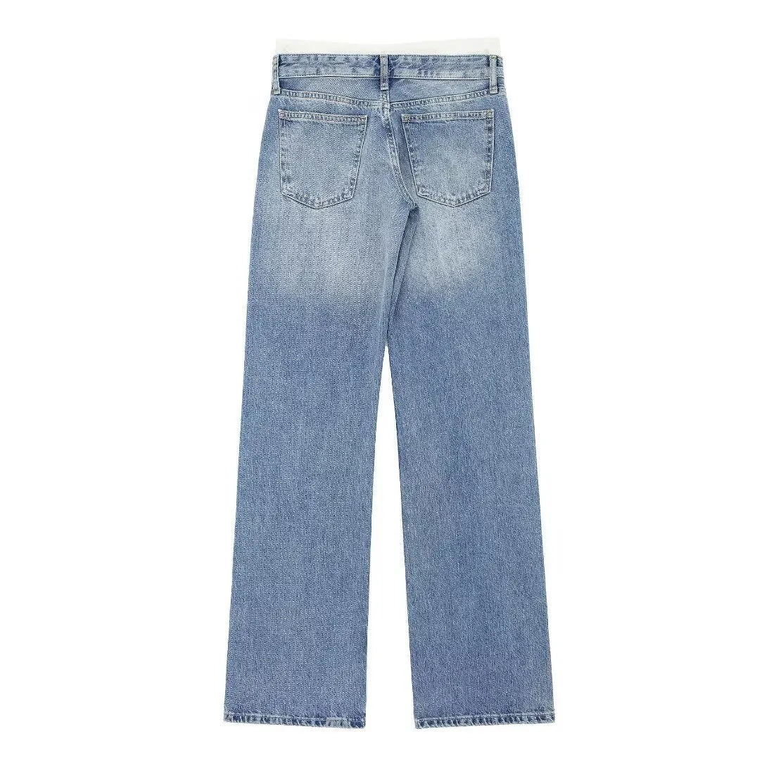 Anna | HVIDE LIGE BOKSER JEANS