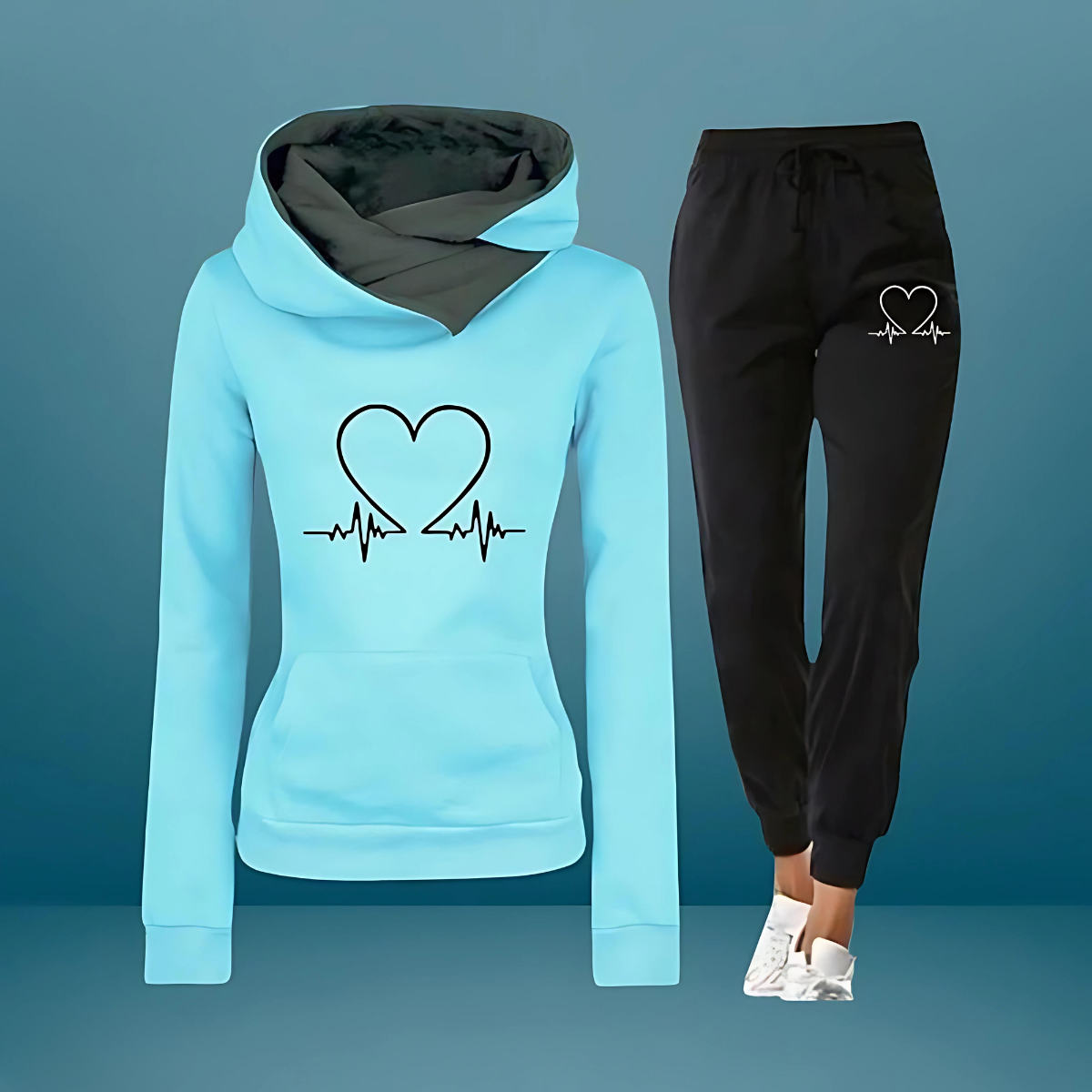 Laluna® | Heartbeat Comfy sæt