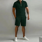 Giel | Poloshirt- og shortsæt til herrer
