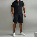 Giel | Poloshirt- og shortsæt til herrer