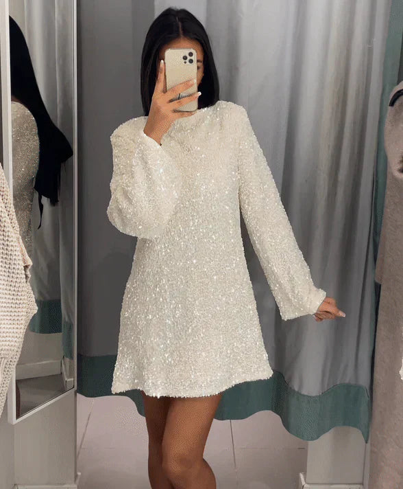 LALUNA® | VIRAL GLITTERKJOLE