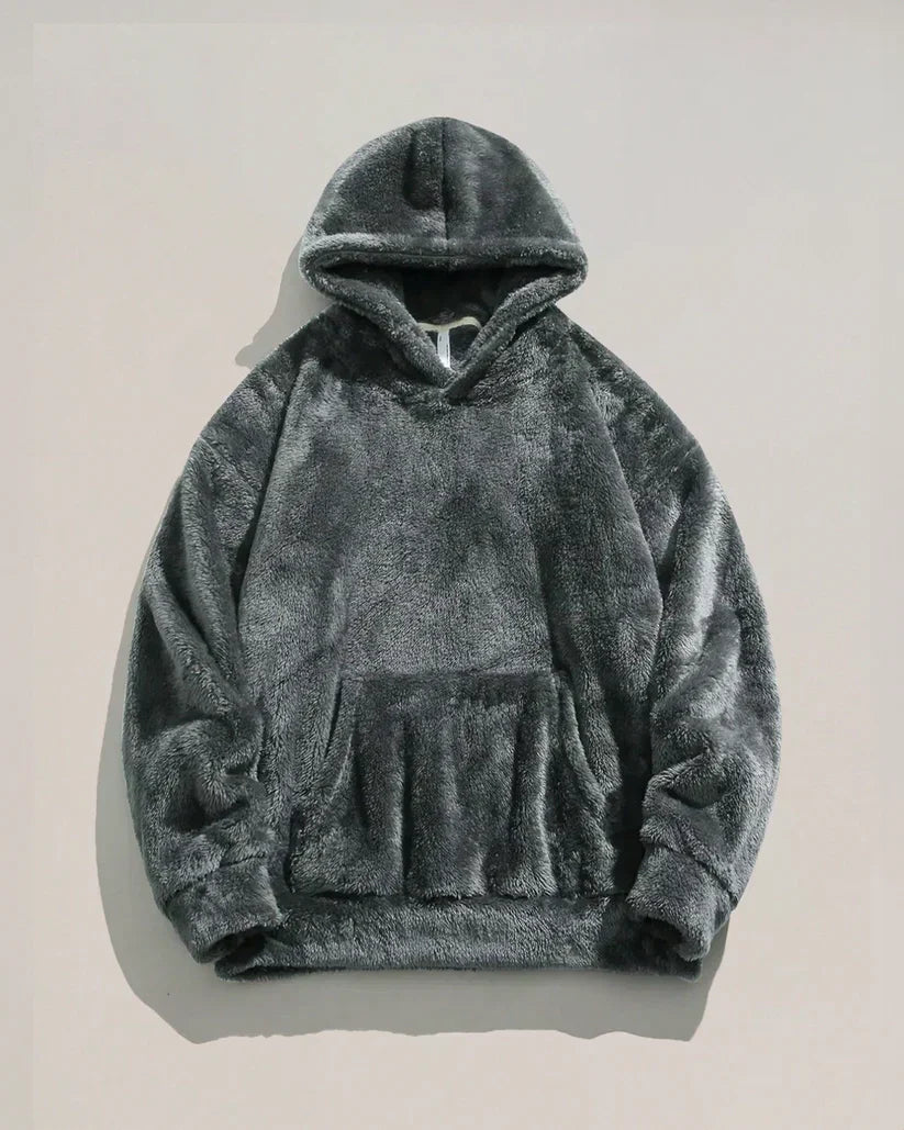 FLUFFY OVERSIZED HOODIE