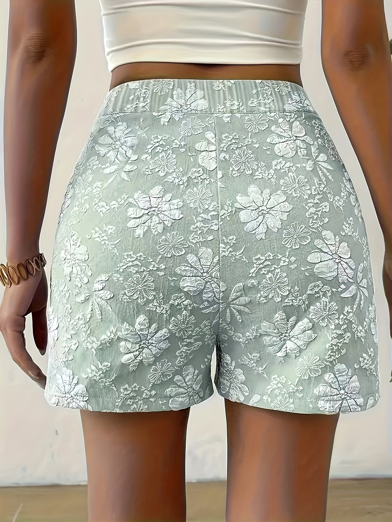Helena™ | Jacquard-shorts til damer