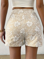 Helena™ | Jacquard-shorts til damer