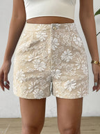Helena™ | Jacquard-shorts til damer