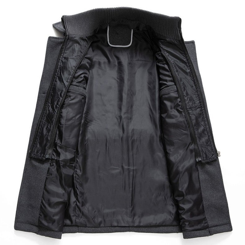 Laluna® | Stilfuld Peaky Blinders Vinterjakke