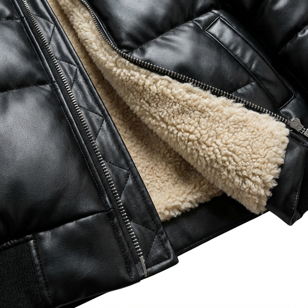 Laluna® | Varm vatteret jakke med vintage-look