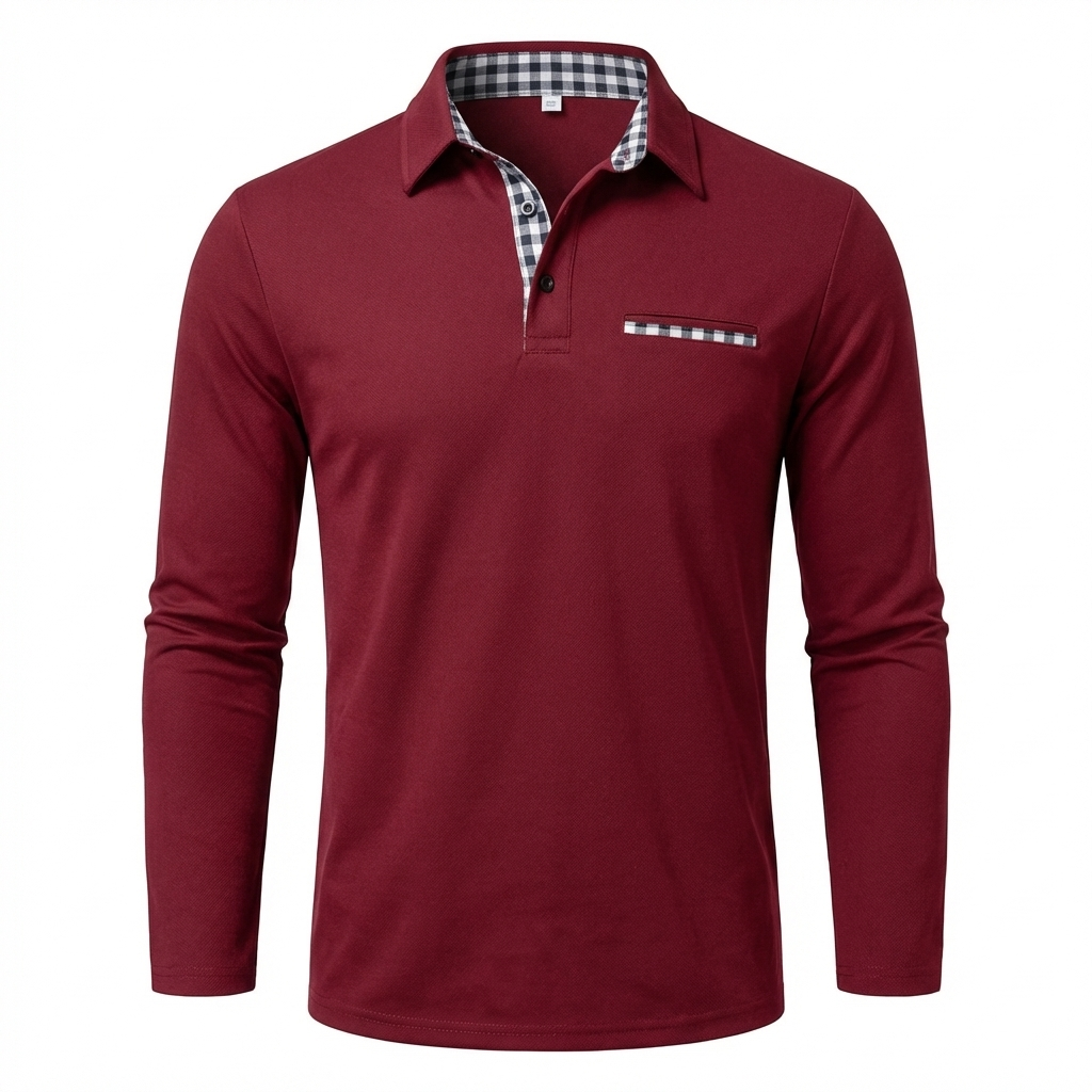 Laluna® | Langærmet poloshirt