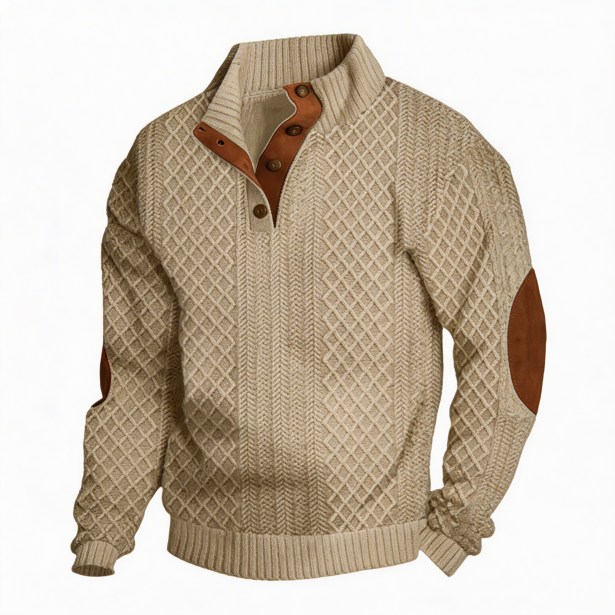 Laluna® | Klassisk pullover med høj hals