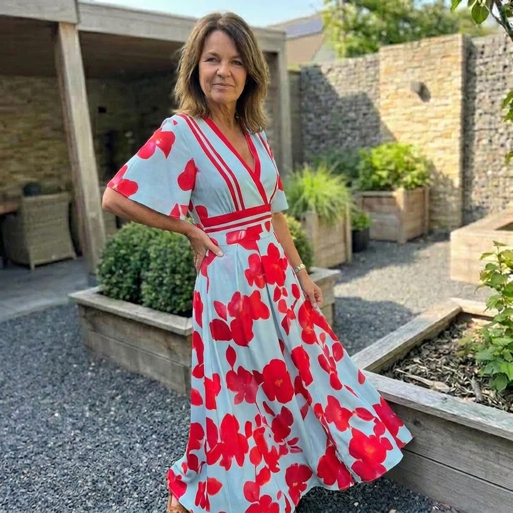 Laluna® | Elegant Blomsterkjole