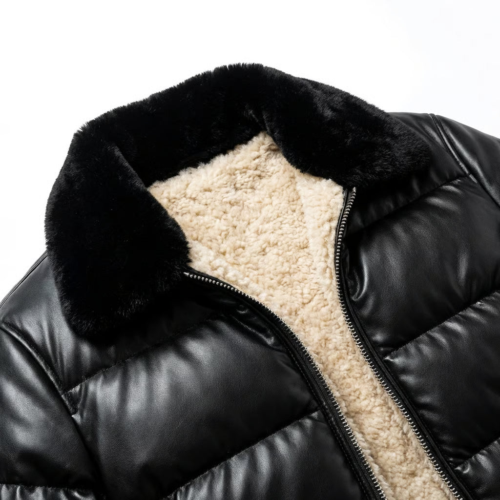 Laluna® | Varm vatteret jakke med vintage-look