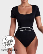 LALUNA® | BASIC BODY MED FIRKANTET HALSUDKÆRING