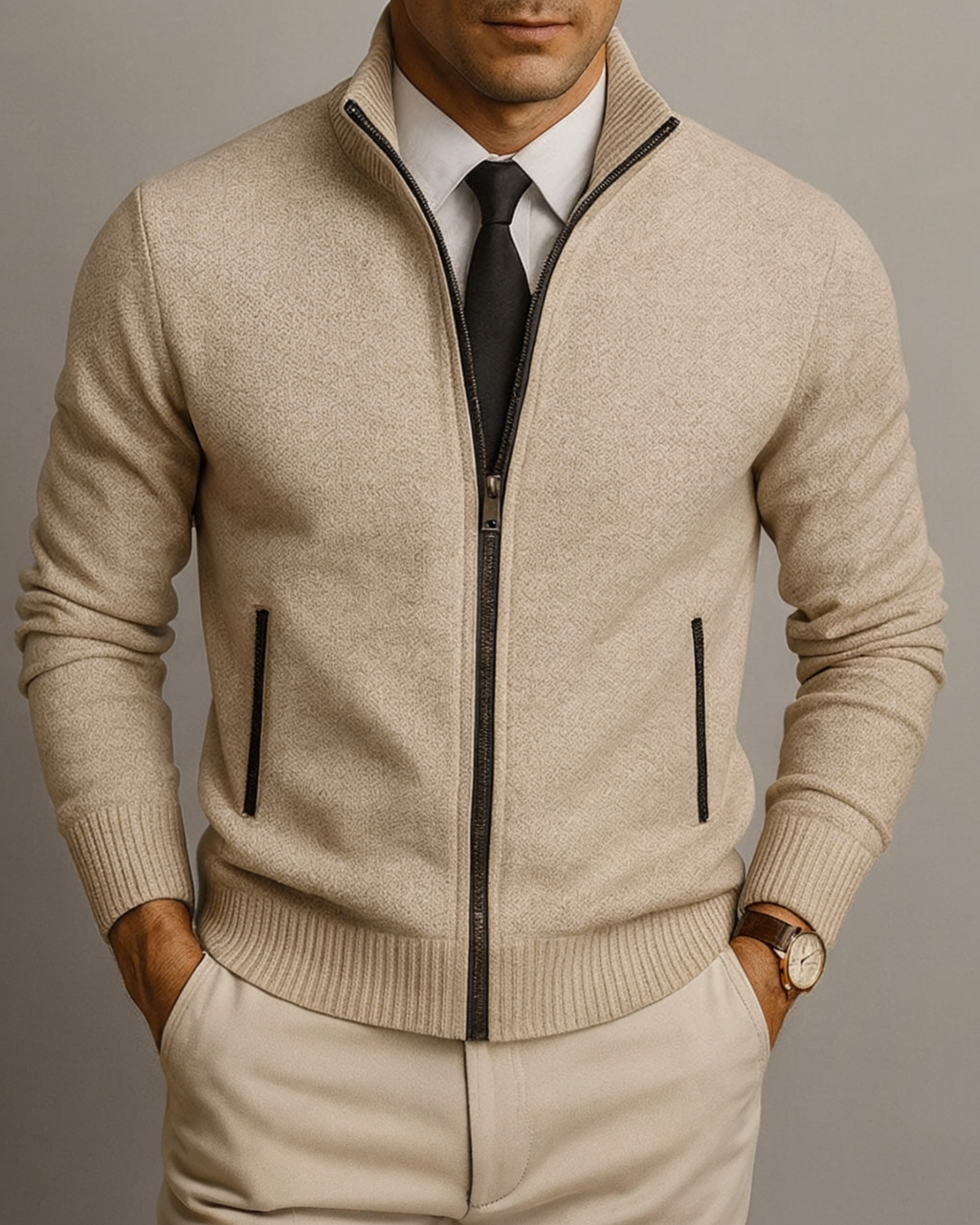 Laluna® | Strikket cardigan i merinould