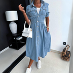 Laluna® | Afslappet denimkjole