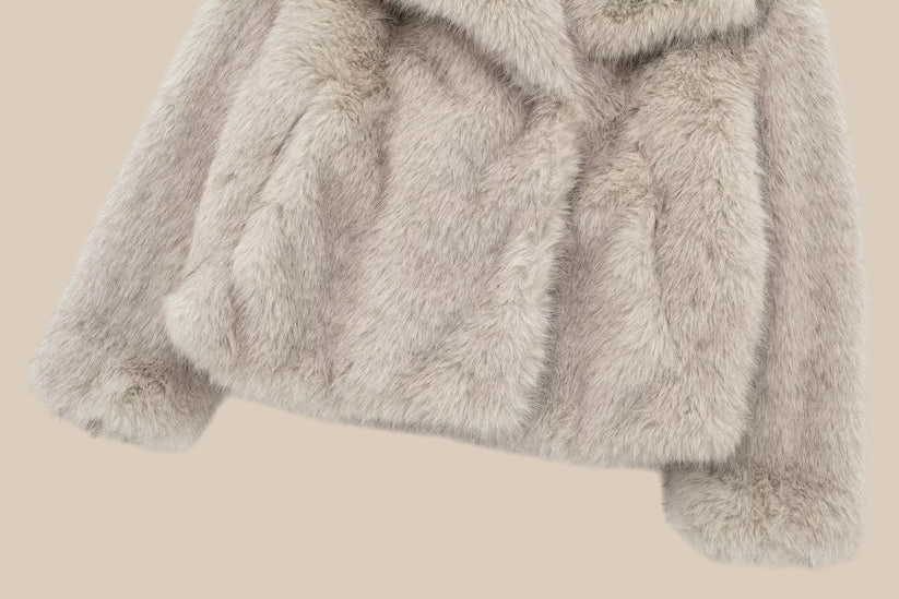 Laluna® | Faux Fur Frakke