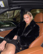 Laluna® | Faux Fur Frakke