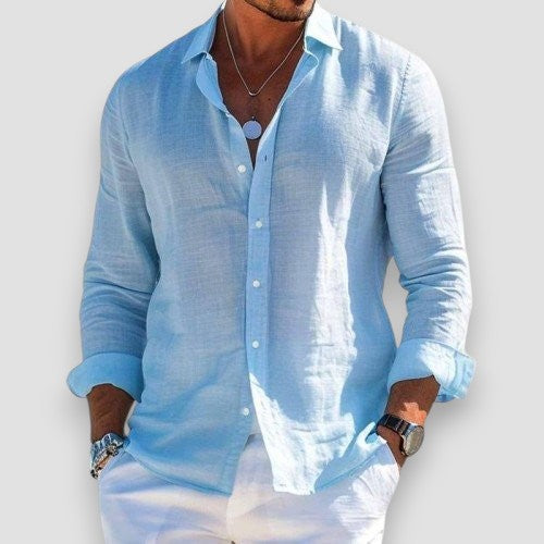 Lars | Elegant let hørskjorte
