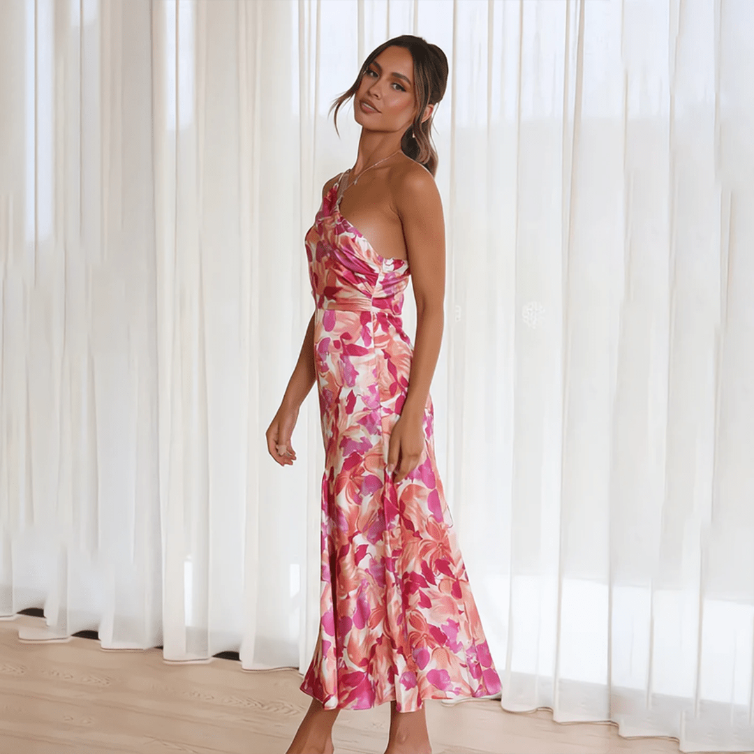 Jenny | Stilfuld Sommer Blomsterkjole