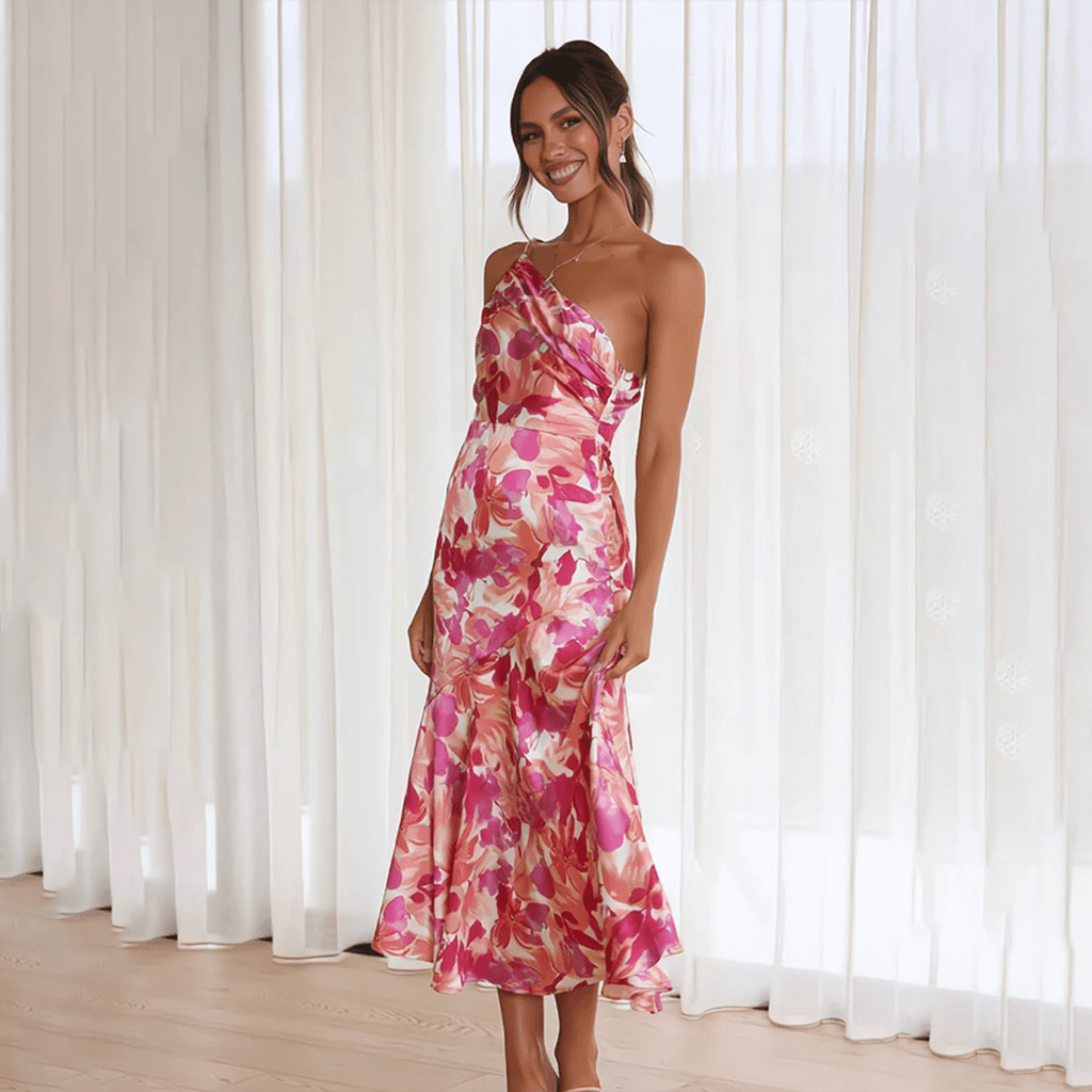 Jenny | Stilfuld Sommer Blomsterkjole