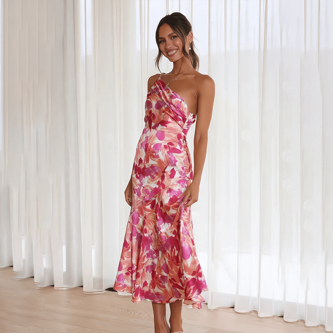 Jenny | Stilfuld Sommer Blomsterkjole