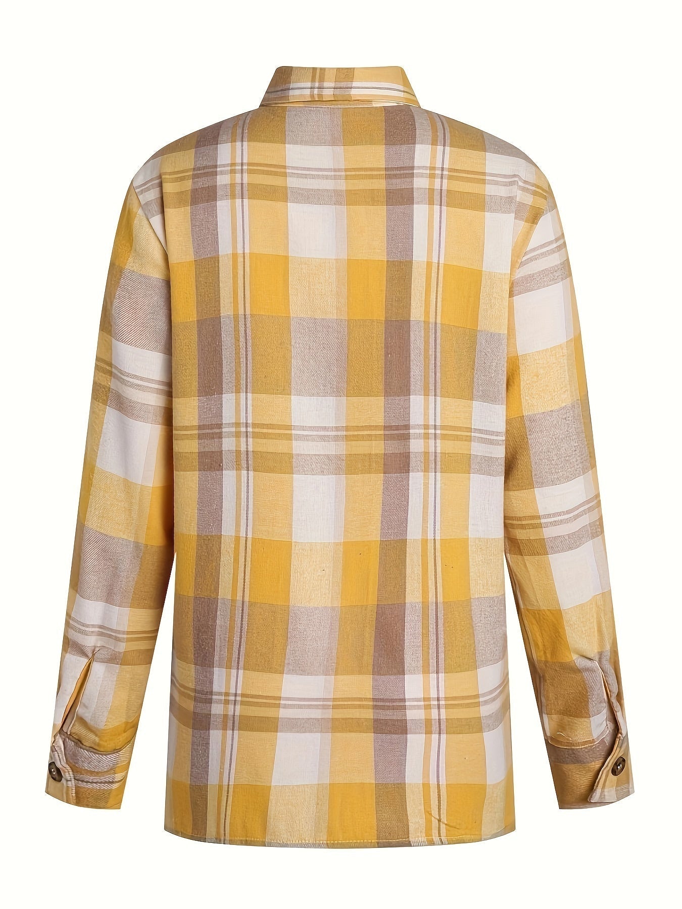 Jolanda | Elegant ternet sommerbluse med lange ærmer