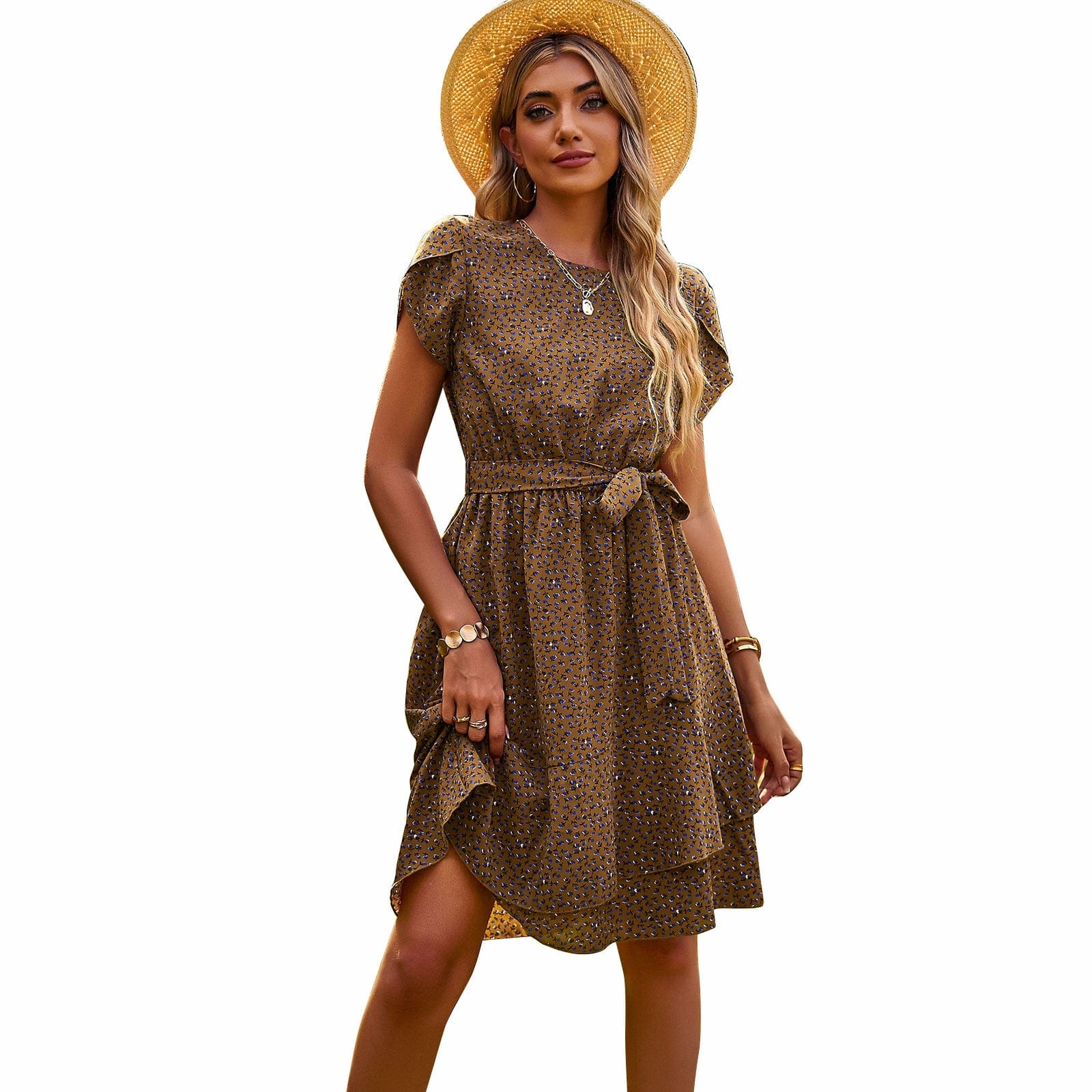 Laura™ - Ibiza Kjole Med Print
