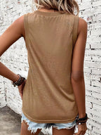 Lenora™ | Afslappet T-shirt med sweetheart-udskæring