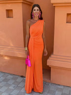Lia | Elegant knapkjole