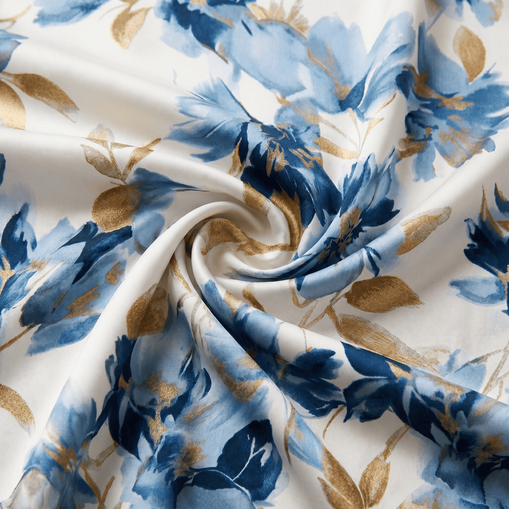 Lisa™ | Moderne midikjole med blomstermønster