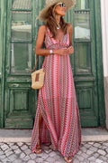 Lisa™ - Tribal Boho Halterneck Maxi Kjole
