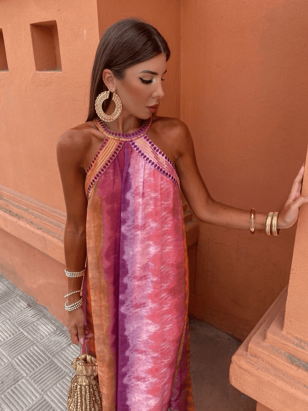 Luciana™ | Sommerkjole med ombré-effekt