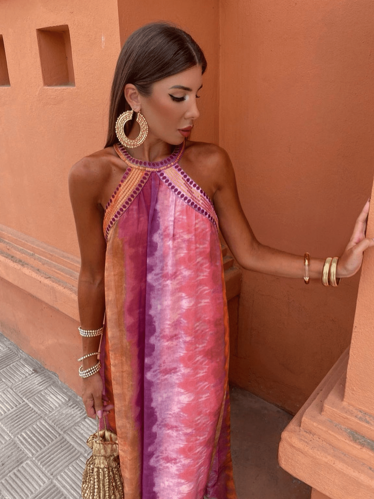 Luciana™ | Sommerkjole med ombré-effekt